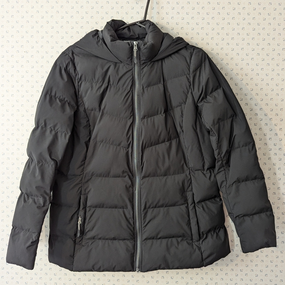 🖤 32° Heat Women's Puffer Jacket Polyester Fill Warm Thick Comfy